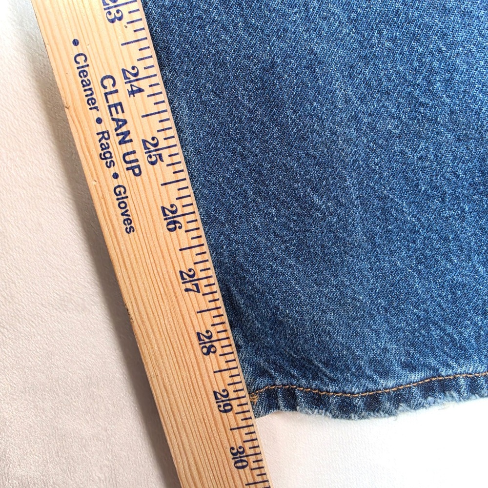 H&M Jeans Women's 12 High Rise Wide Leg Button Fly Medium Wash Relaxed - Picture 6 of 16